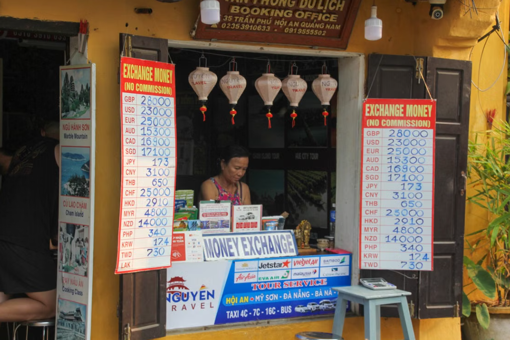 베트남 환전소 금은방,Vietnam currency exchange gold shop