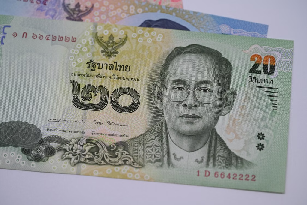 태국 바트 지폐,Thailand Baht THB banknotes