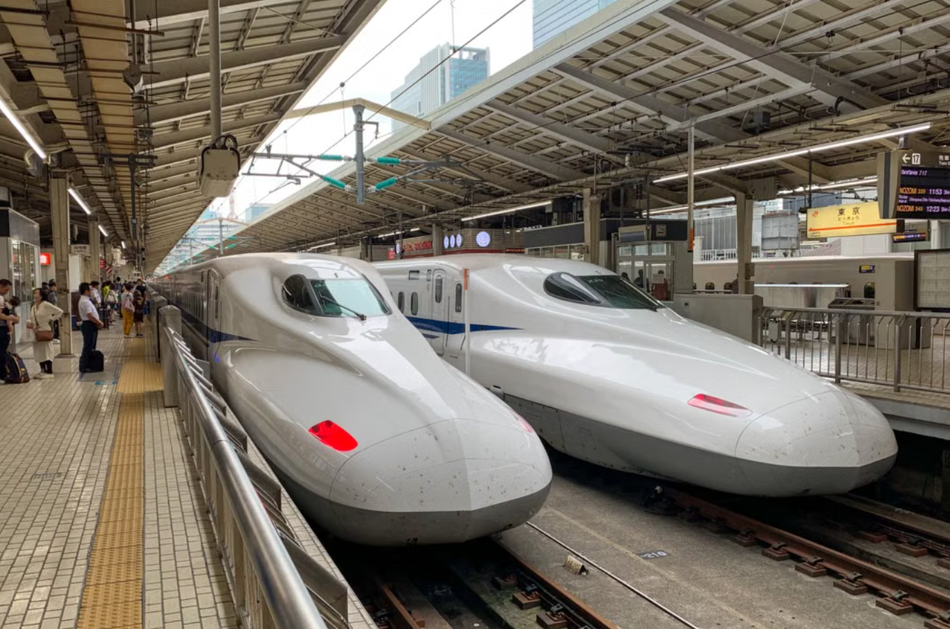 일본 신칸센 열차와 스이카 카드,Japan shinkansen train and Suica card